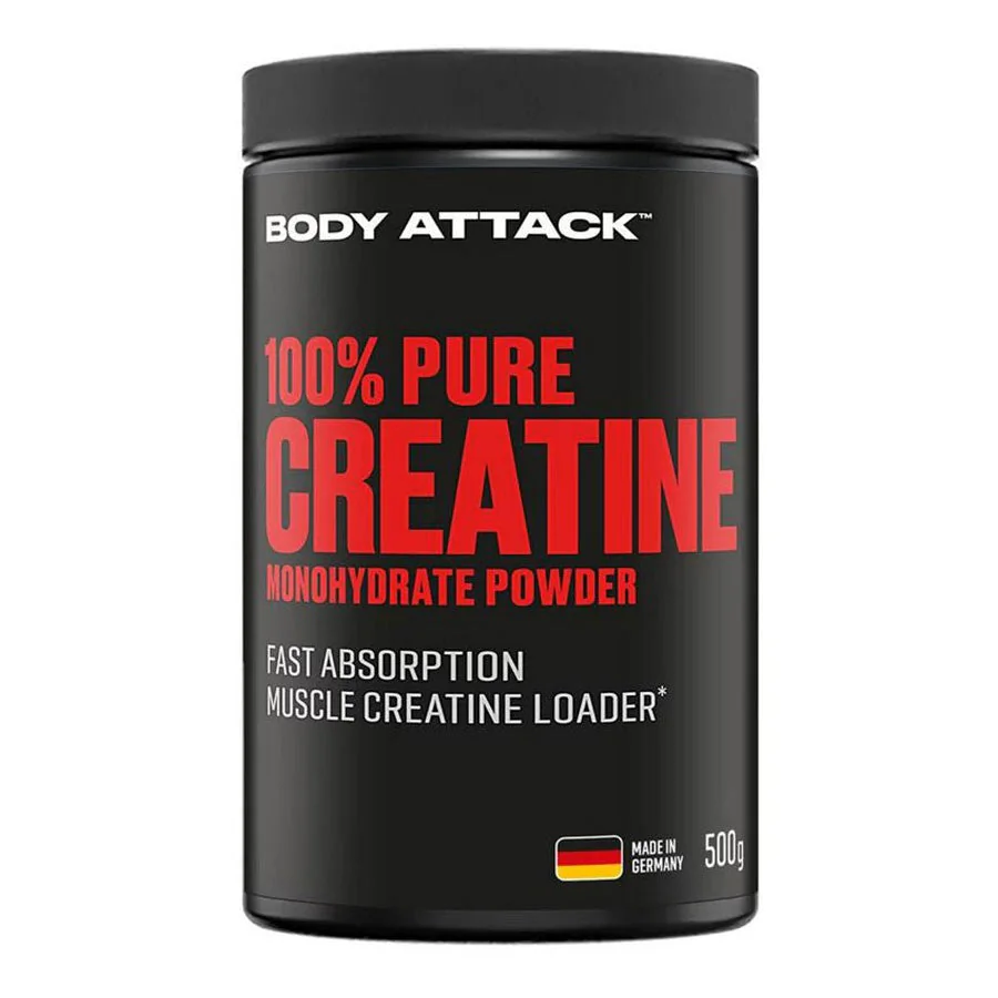 100% Pure Creatine Monohydrate Kreatin Monohidrat Powder Body Attack 500g - Titan Premium