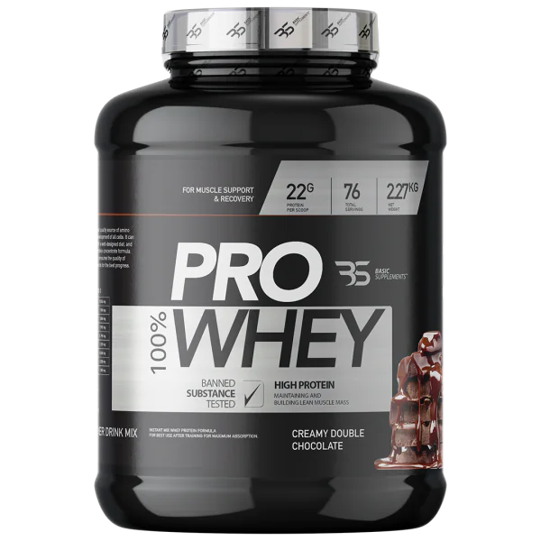 Basic PRO Whey - Dupla Čokolada (2.27kg) - Titan Premium