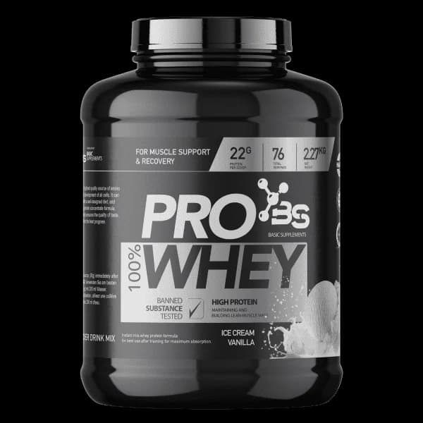 Basic PRO Whey - Sladoled & Vanila (2.27kg) - Titan Premium