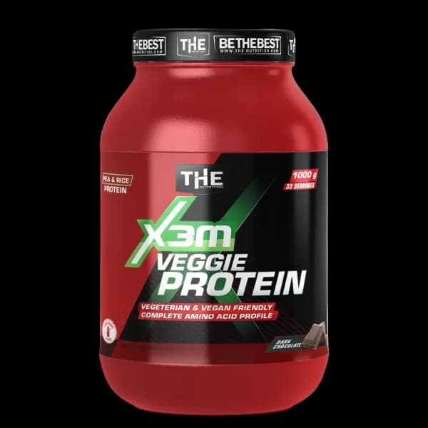 THE Nutrition X3M Veggie Protein 1kg Chocolate - Titan Premium